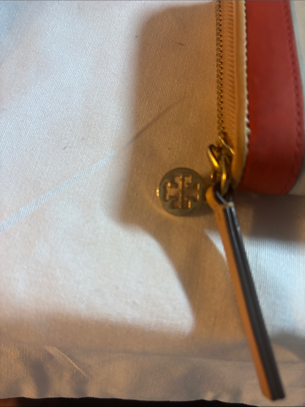 Tory Burch Multicolor Striped Leather Zip Wallet - Picture 3 of 17